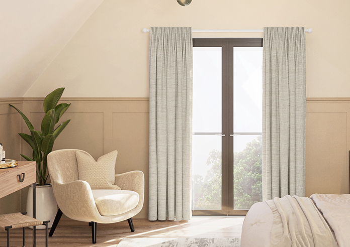 Friar, Natural - Made to Measure Curtains - Image 3